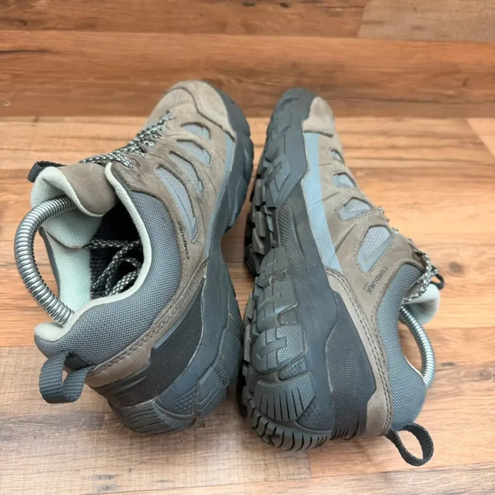 Oboz Sawtooth X Low Hiking Shoes Women's Size 8 Drizzle Gray Nubuck